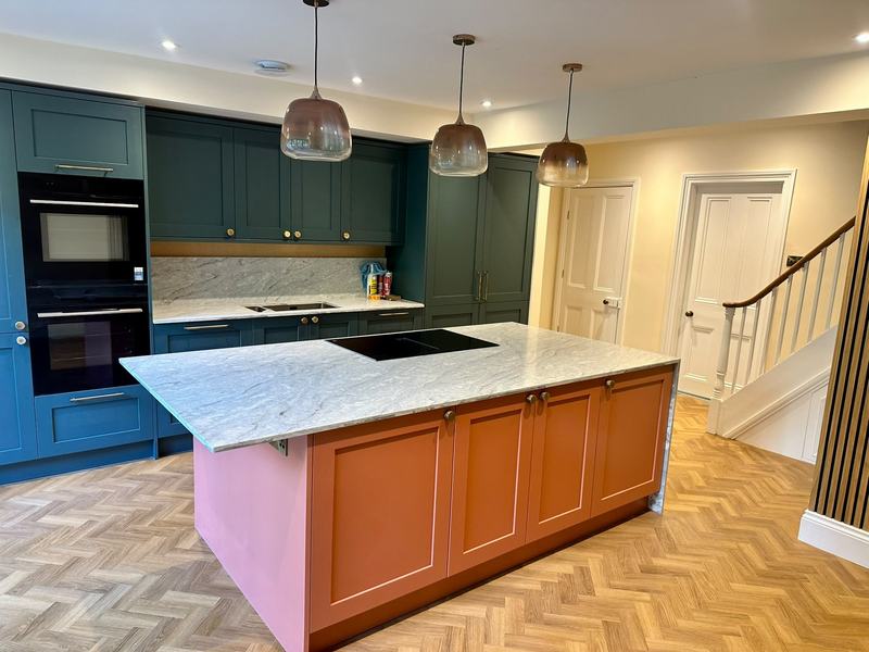 Kitchen and rear opening in Crowborough